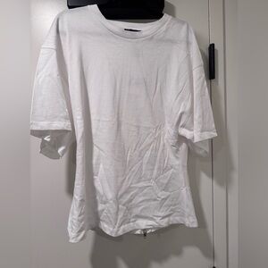 Zara Zippered Back Top